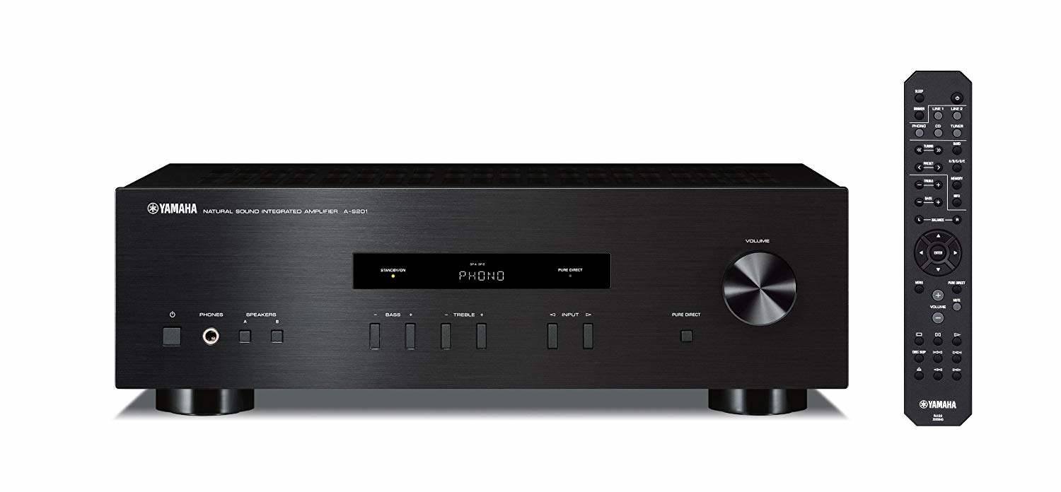 YAMAHA A S201 Black   PHONO Speaker A/B