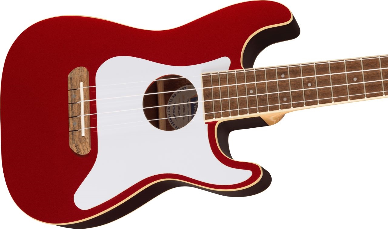 FENDER FULLERTON STRAT UKE CAR (RED)