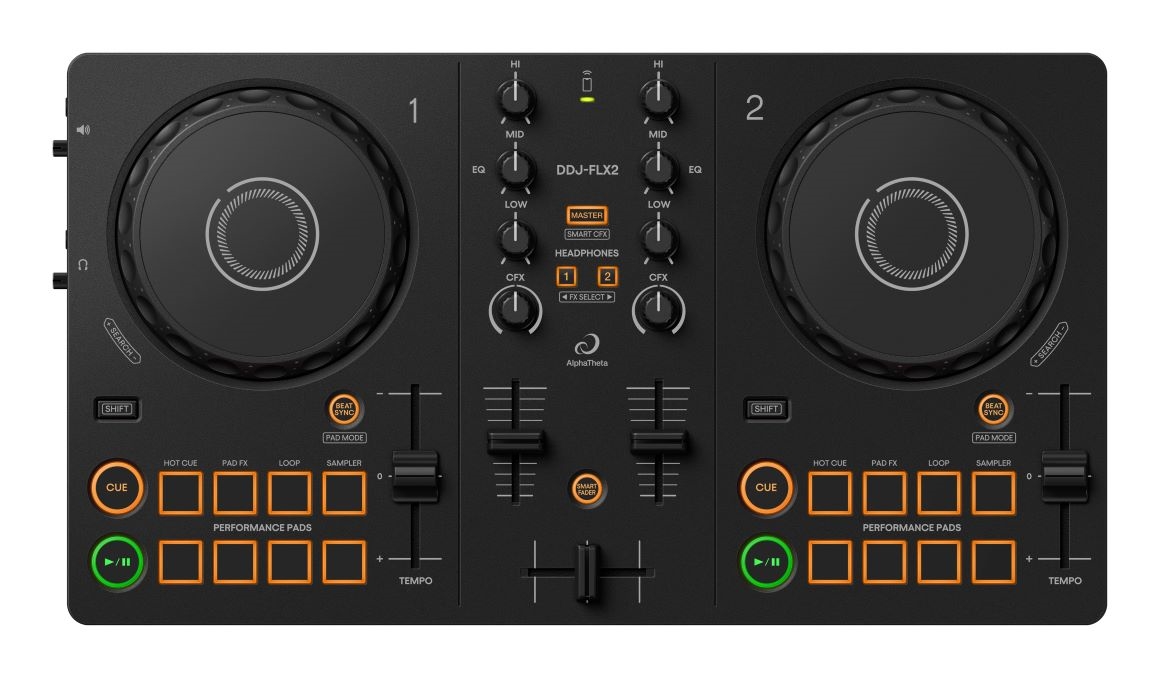ALPHATHETA DDJ-FLX2 2ch con SCHEDA AUDIO