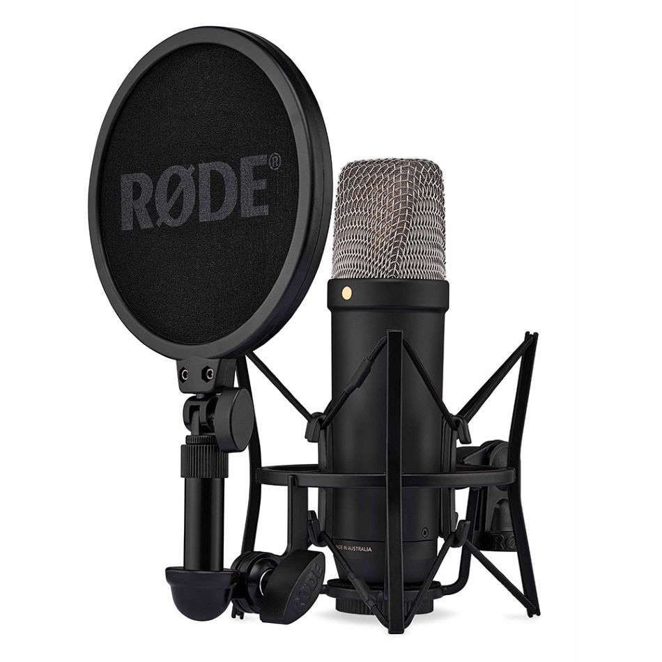 RODE NT1 5TH BLACK  CARDIOIDE XLR/USB