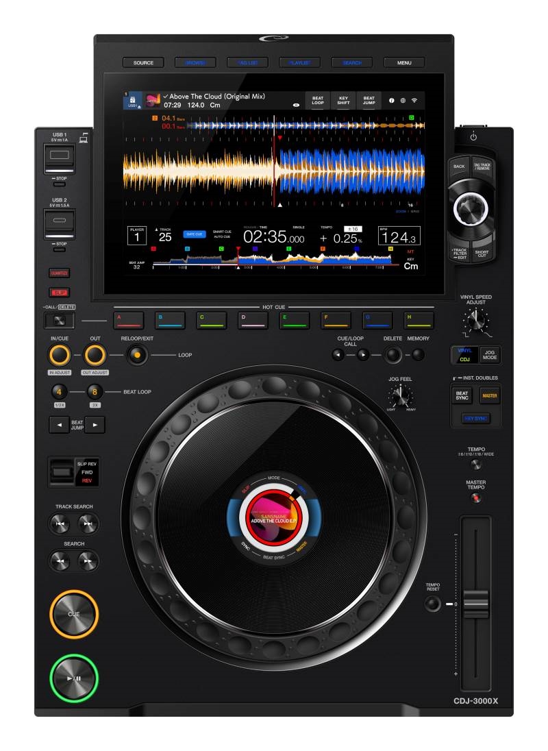 ALPHATHETA CDJ-3000X WI-FI SCHERMO 10,1"