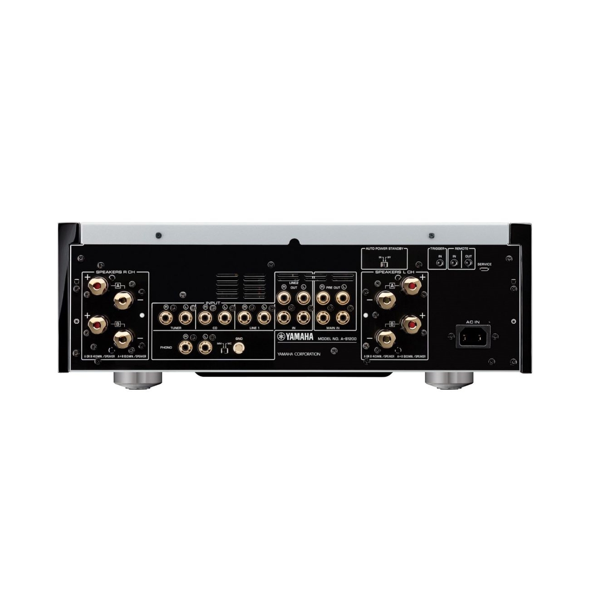 YAMAHA A-S1200SIPB 2x160w/4ohm SILVER