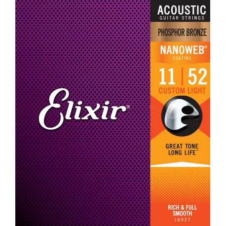 ELIXIR 16027 NANOWEB PH. BRONZE 11-52