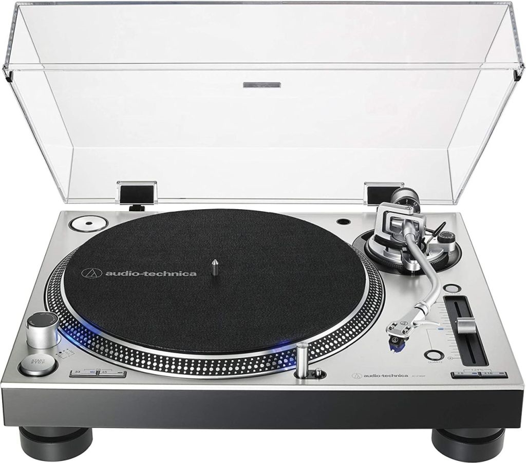 AUDIO T. AT-LP140-XP SV SILVER  PROF/DJ
