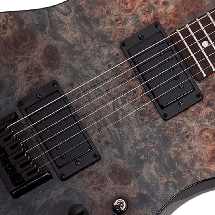 SCHECTER PT STANDARD BLACK FADE BURST