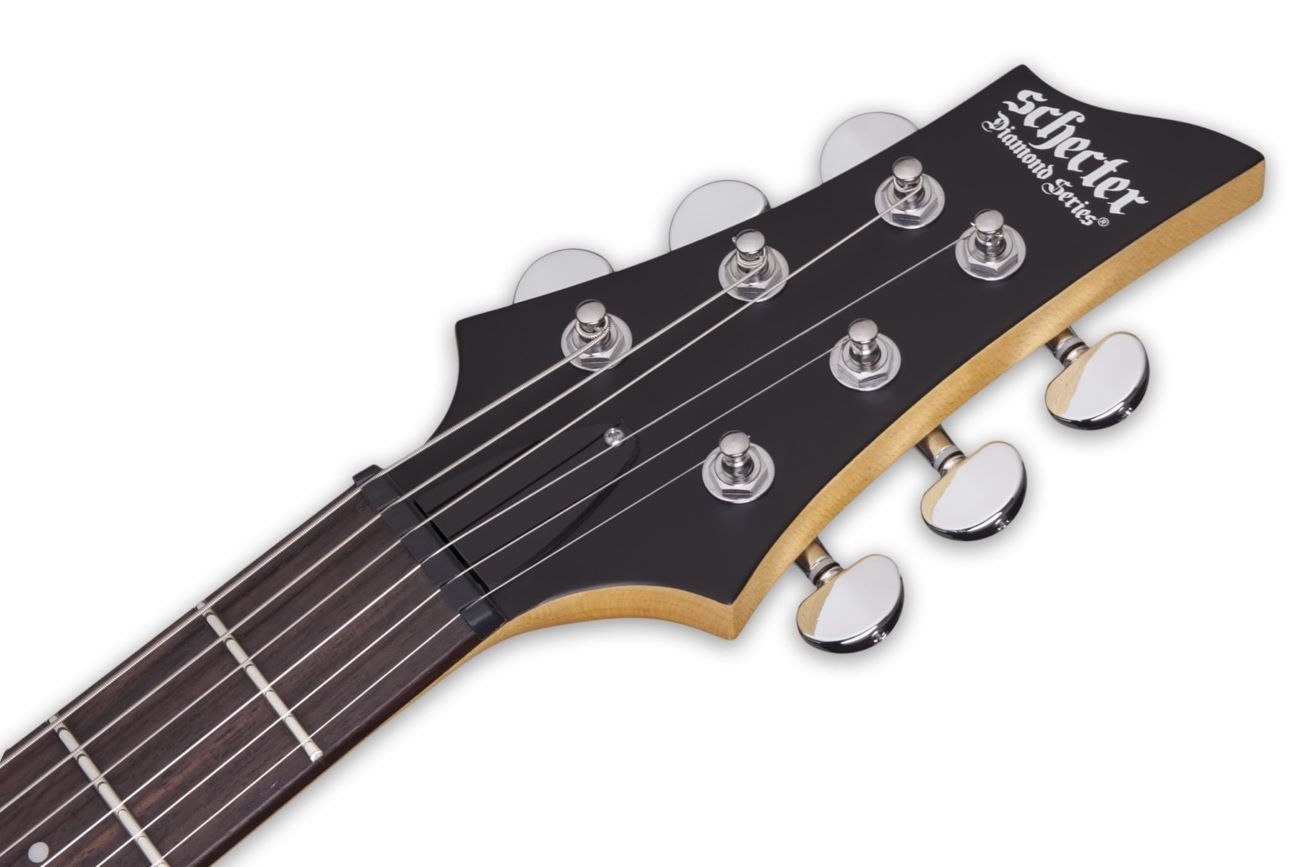 SCHECTER C-6 DELUXE SBK  NERA SATINATA