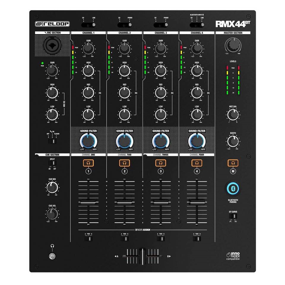 RELOOP RMX-44 BT  4 ch BLUETOOTH