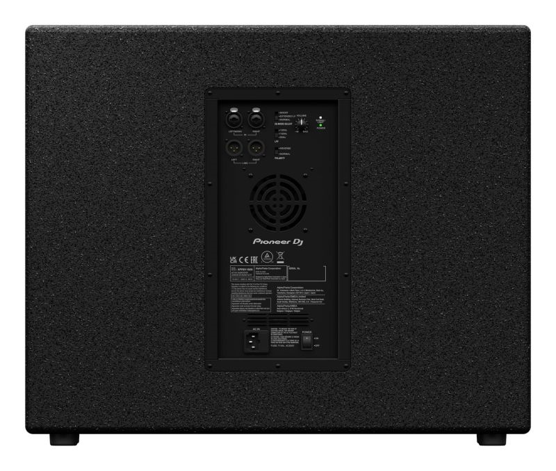 PIONEER DJ XPRS1182S   4000w 18" 