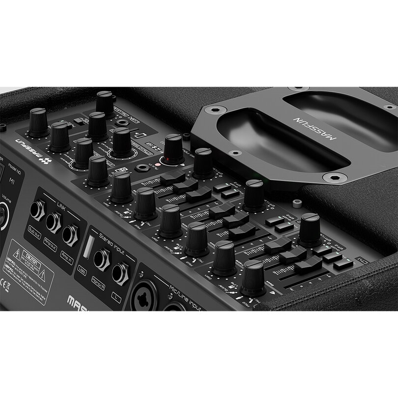 MUSICCUBE M1 BLACK 200w 8" BT USB 