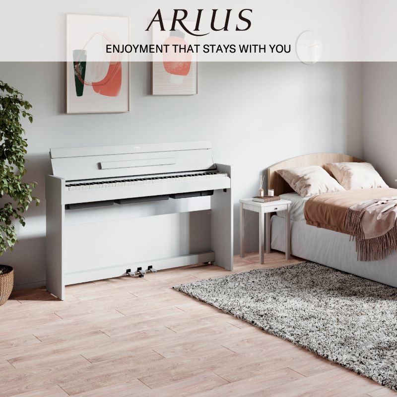 YAMAHA YDP S-35 WHITE Serie ARIUS SLIM