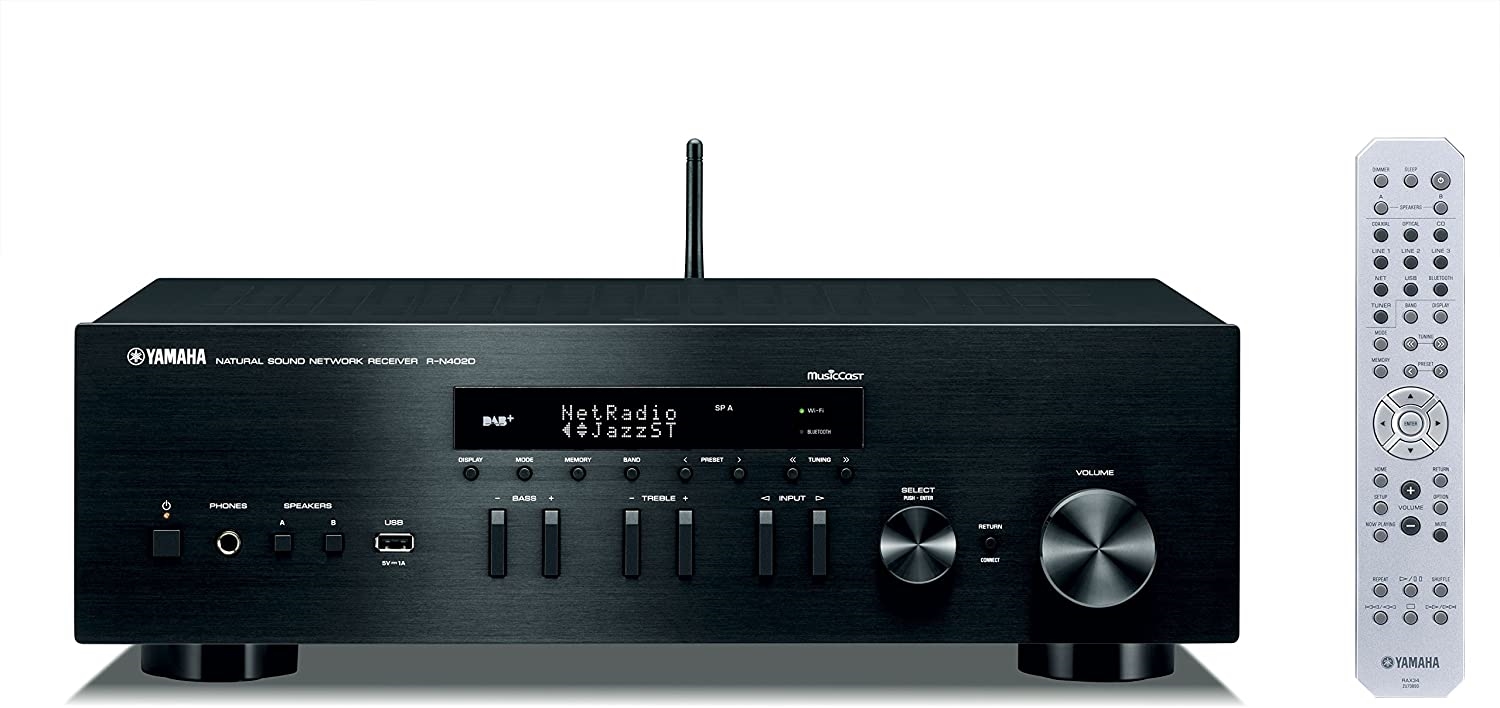 YAMAHA R-N402D Black MUSICAST 100Wx2 