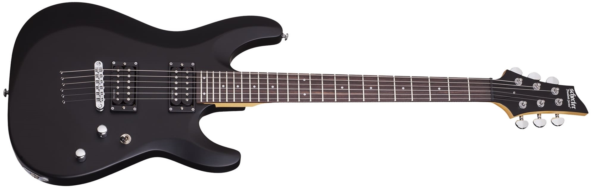SCHECTER C-6 DELUXE SBK  NERA SATINATA