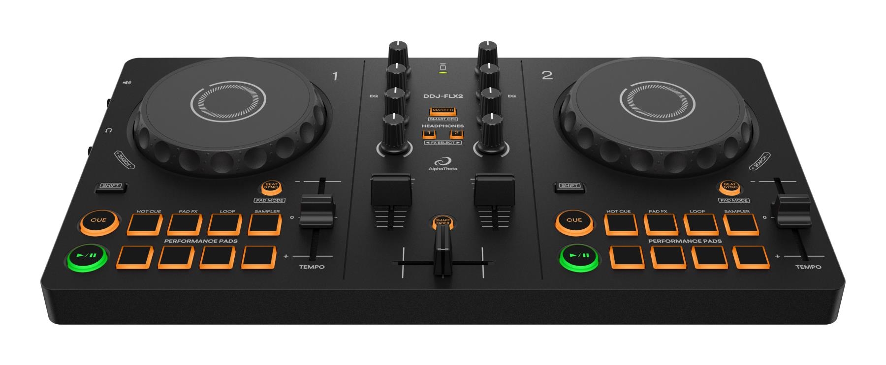 ALPHATHETA DDJ-FLX2 2ch con SCHEDA AUDIO