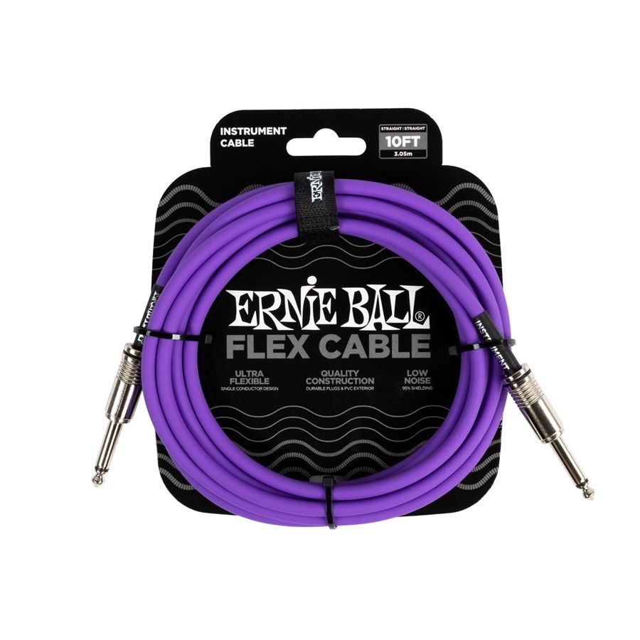 ERNIE BALL 6415 FLEX CABLE PURPLE 3 mt