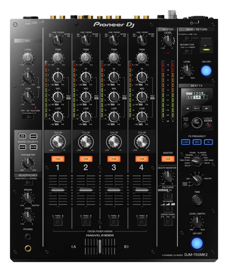 PIONEER DJM 750 MK2 2 BANCHI EFF.