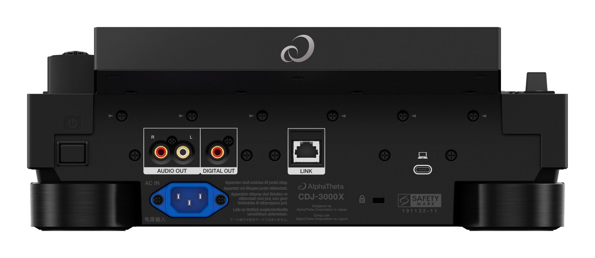 ALPHATHETA CDJ-3000X WI-FI SCHERMO 10,1"