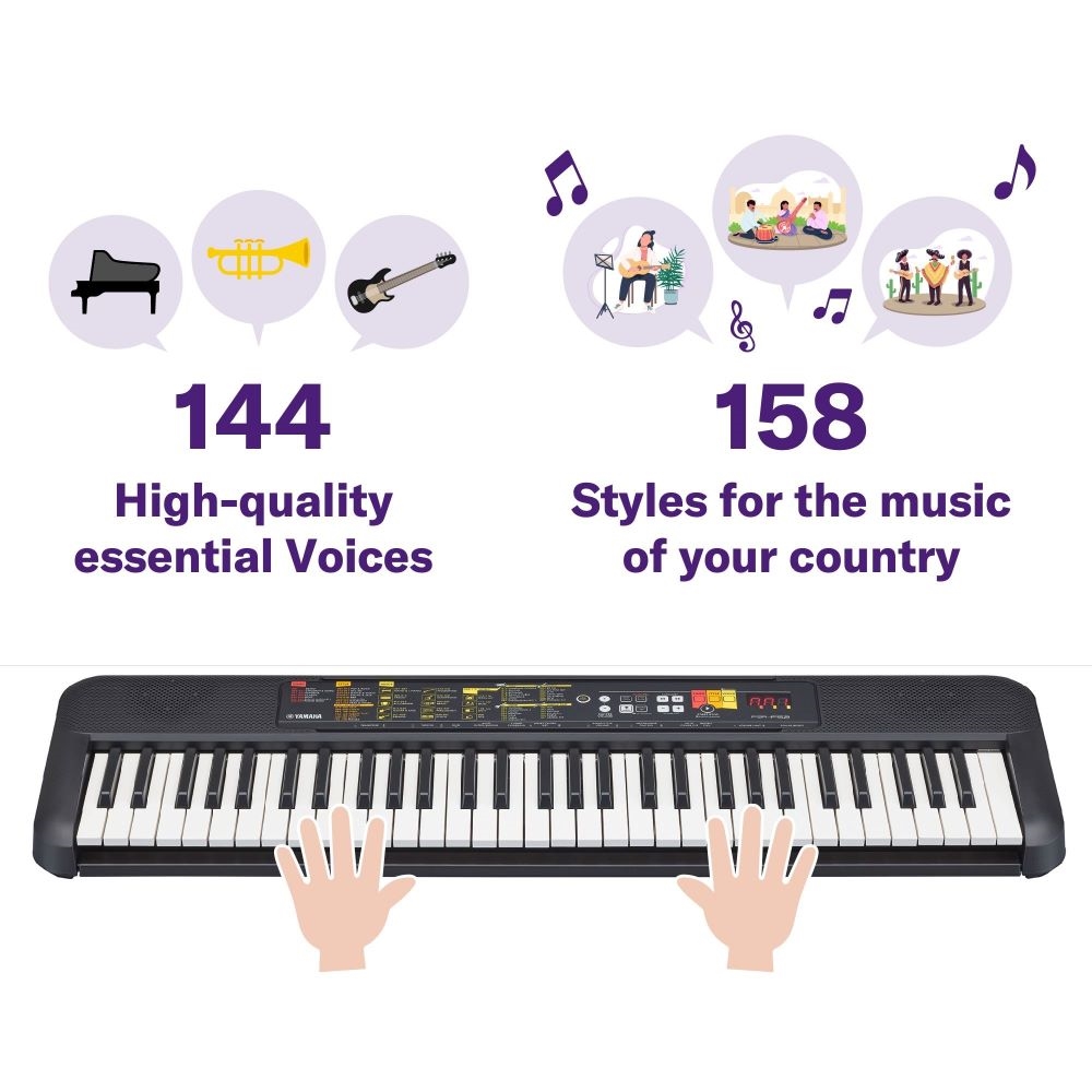 YAMAHA PSR F52 61