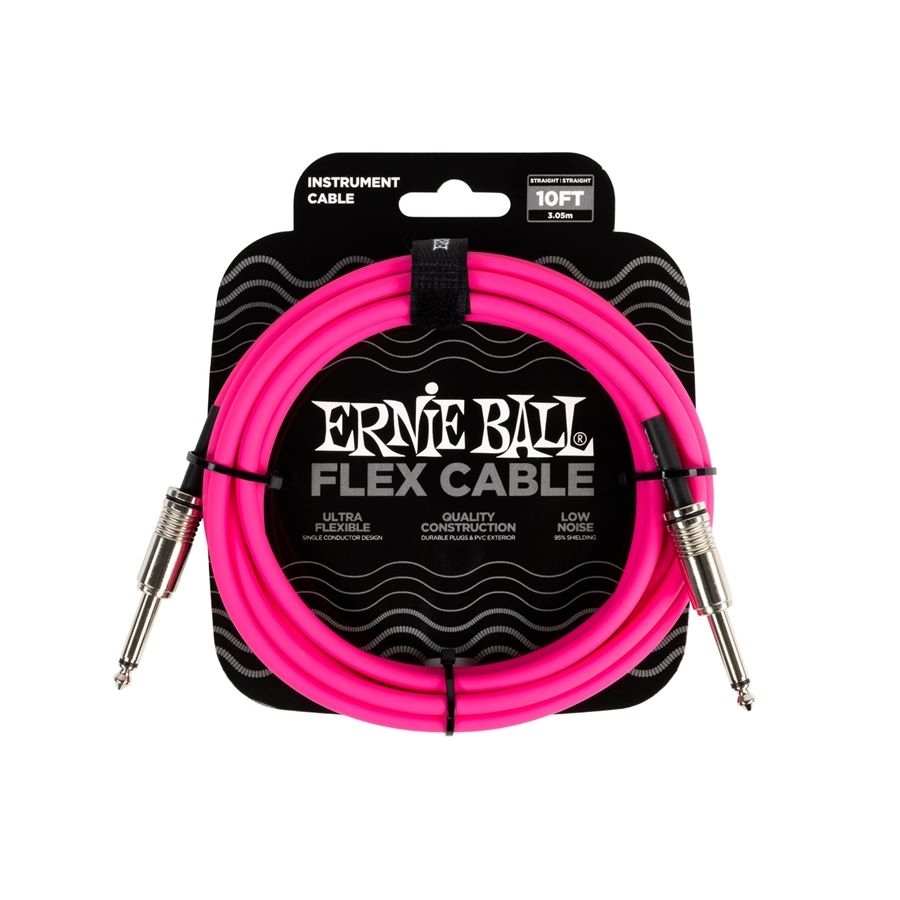 ERNIE BALL 6413 FLEX CABLE PINK 3 mt