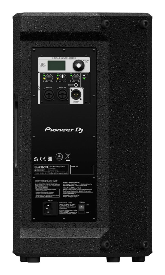 PIONEER DJ XPRS102   2000w 10" 
