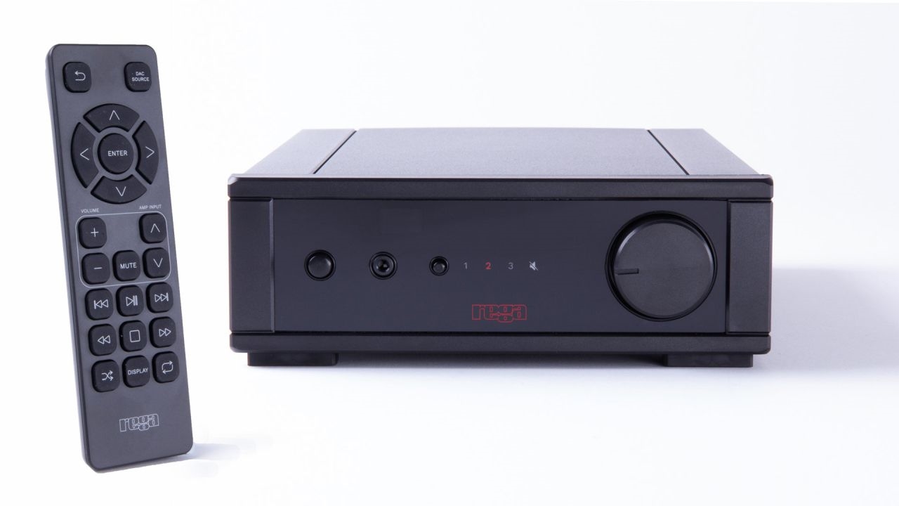 REGA IO BLACK 2x30W PHONO