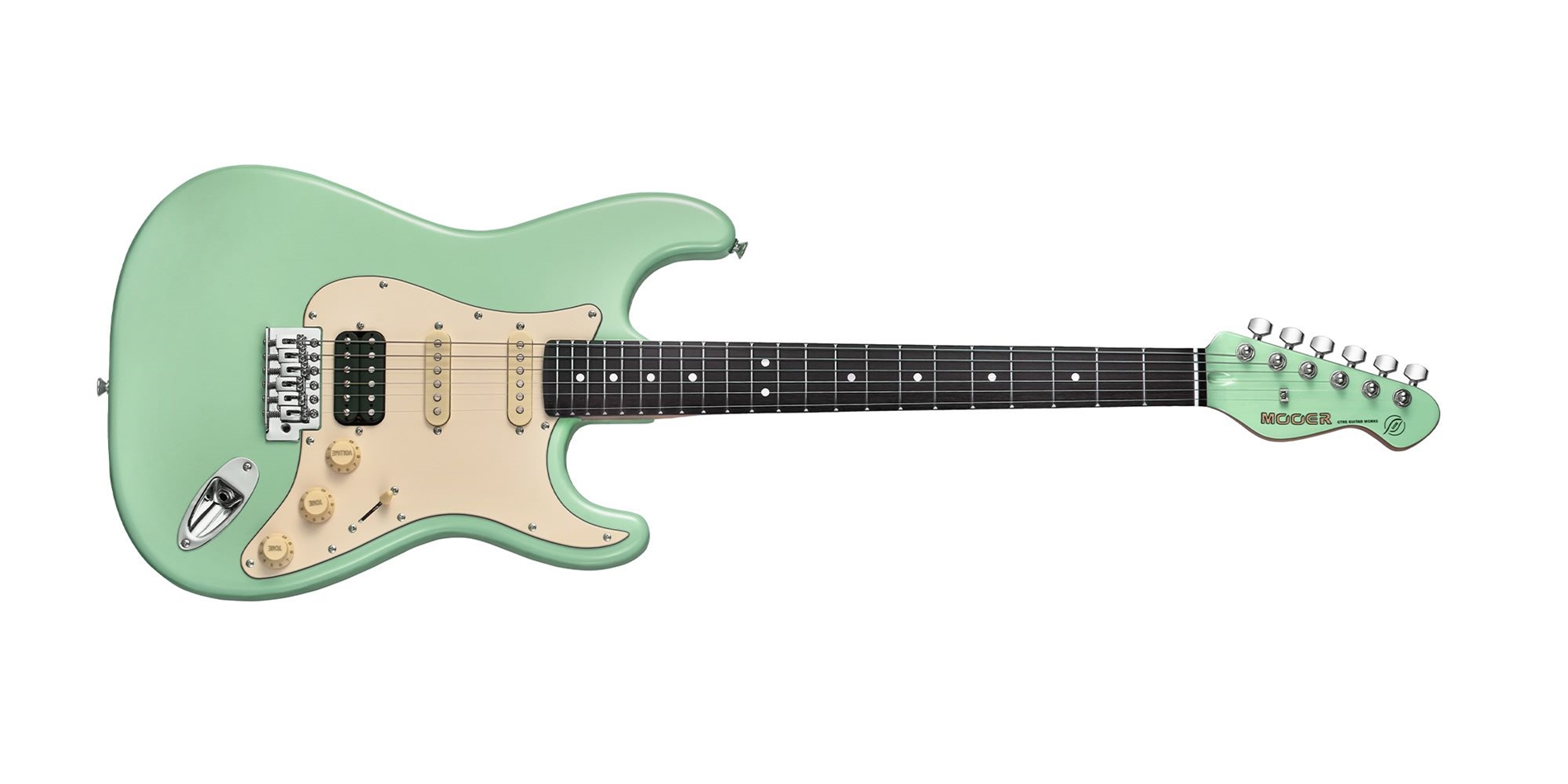 MOOER MSC10 PRO SURF GREEN HSS ROASTED