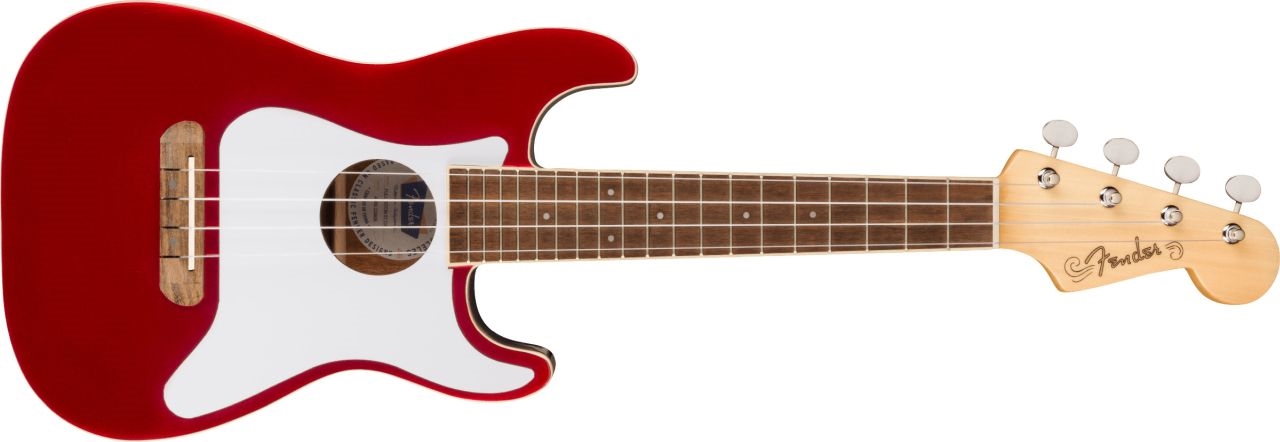 FENDER FULLERTON STRAT UKE CAR (RED)