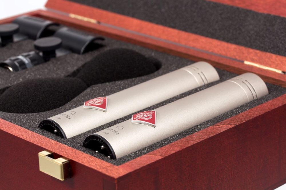NEUMANN KM 184 mt Stereo Set NICKEL