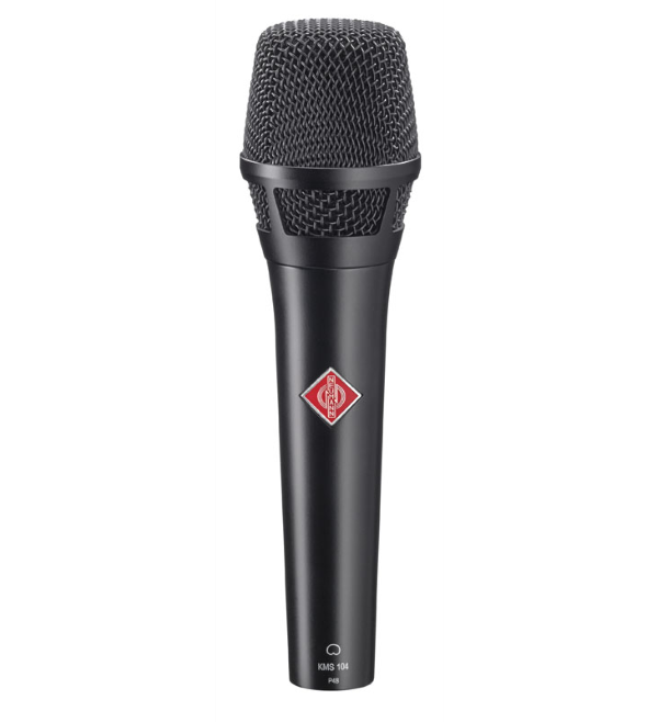 NEUMANN KMS 104 mt BLACK COND. CARD.