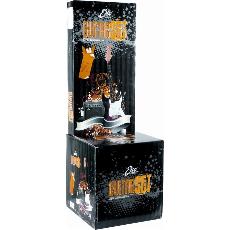 EKO EG-11 PACK BLK KIT CHITARRA ELETT.