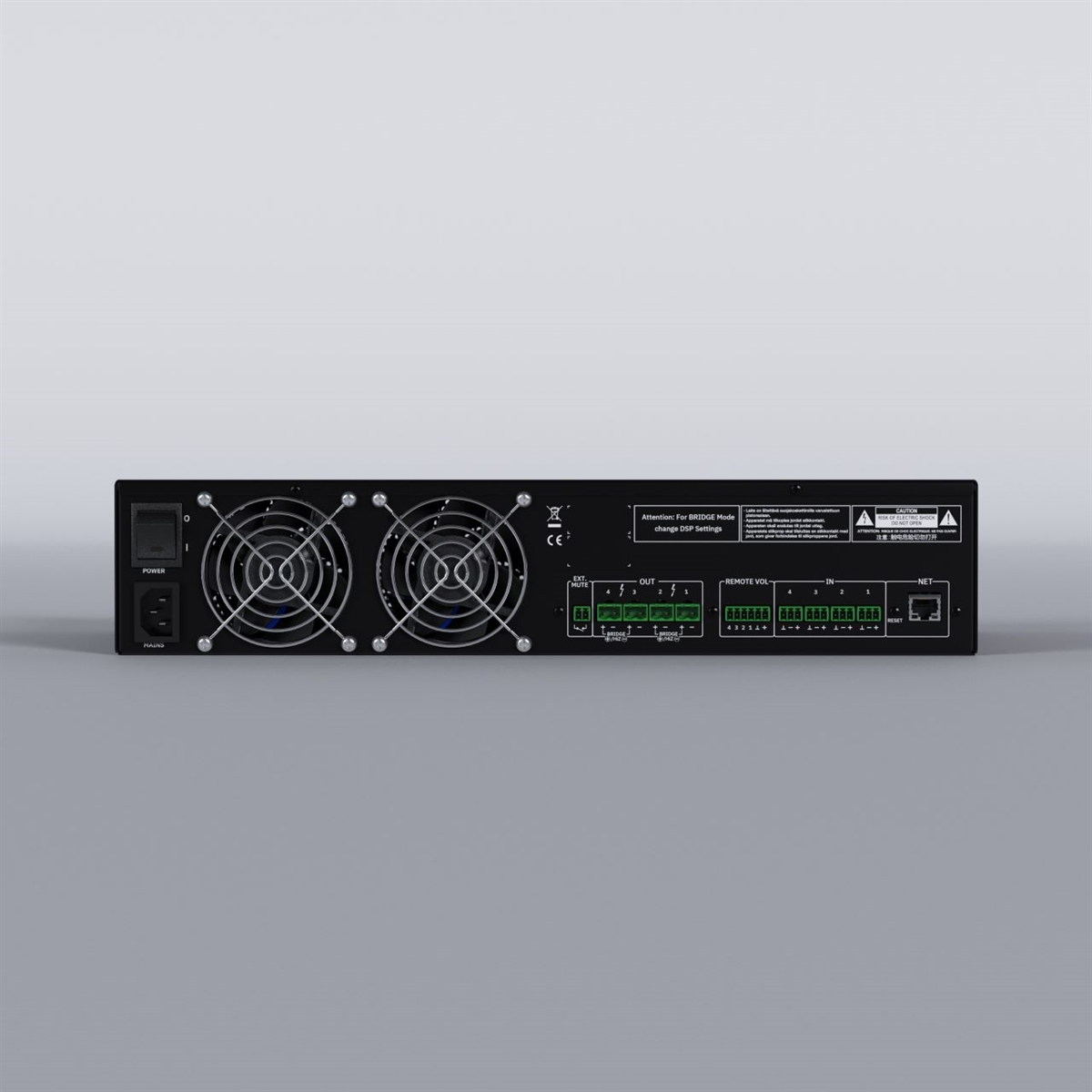 ECLER HADA-4B150  4x125w DSP